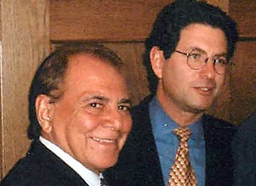 Ivo Pitanguy and Laurence Kirwan together as founding members of the International School of Aesthetic Plastic Surgery in Belgrade,1996